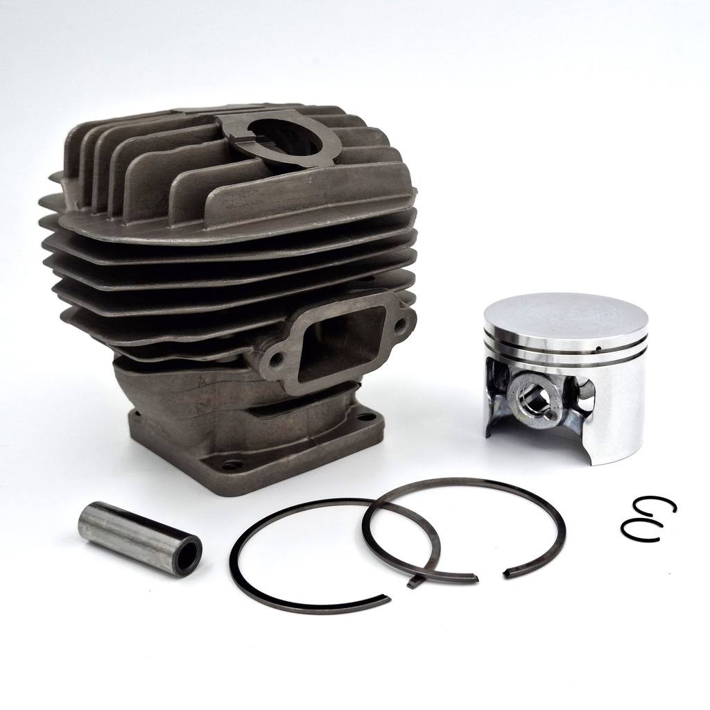 Kit Pistone Cilindro Da 50 Mm Perno Da 10 Mm Per Stihl MS440 044 044R 044W MS440RZ MS440VWZ MS440Z Parti Del Motore Per Motosega # 1128020 1227 (Color : Black